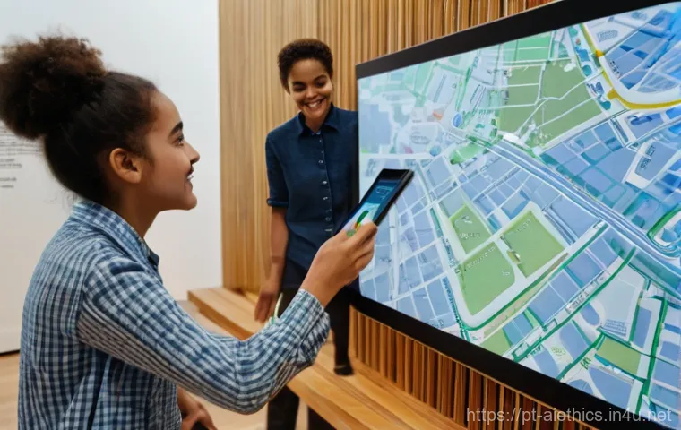 AI 윤리와 AI 윤리적 AI 하드웨어 - **Prompt:** A breathtaking panoramic view of a hyper-efficient, "green" data center nestled harmonio...